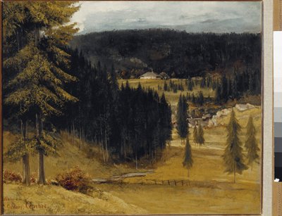 A fazenda Pussets de Gustave Courbet