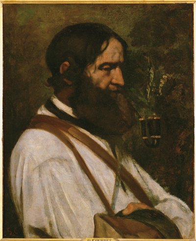 O caçador Marechal (pintura sobre tela) de Gustave Courbet