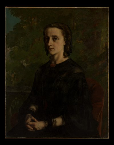 Madame Frederic Breyer (Fanny Hélène Van Bruyssel, 1830-1894) de Gustave Courbet