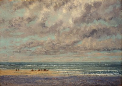 Marine - Les Equilleurs, de Gustave Courbet