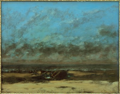 Marinho, maré baixa de Gustave Courbet