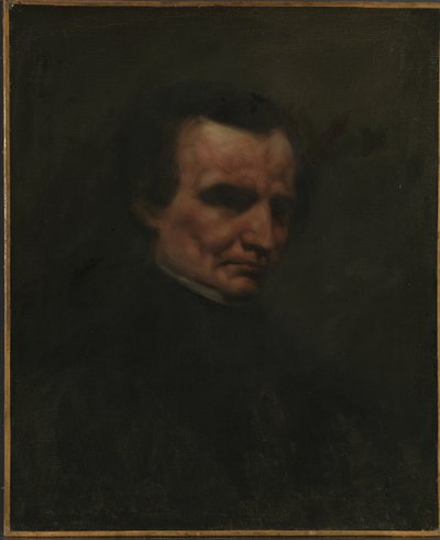 Retrato de Hector Berlioz 1803-1869, c. 1850 de Gustave Courbet
