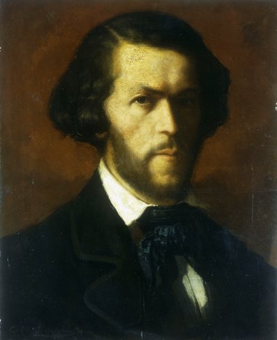 Retrato de um cavalheiro de Gustave Courbet