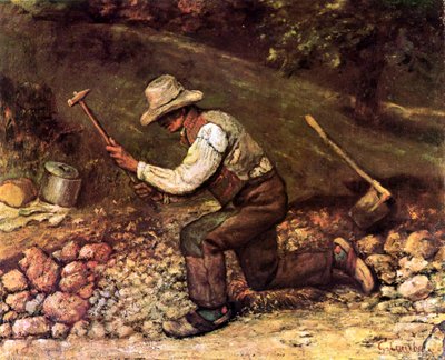 Steinhauer de Gustave Courbet