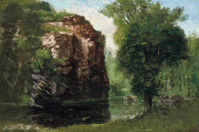 O Rio Silencioso de Gustave Courbet