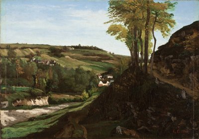O Vale de Ornans de Gustave Courbet