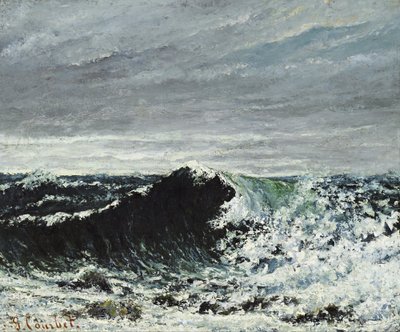 A onda de Gustave Courbet