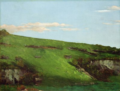 Wiesenhang perto de Ornans, 1862 de Gustave Courbet