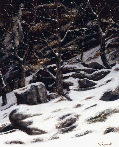 Inverno, c.1873 de Gustave Courbet