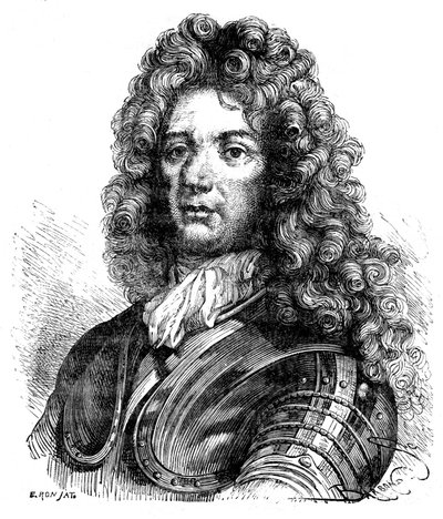 Sébastien le Prestre de Vauban, engenheiro militar francês, 1898 de Gustave Demoulin