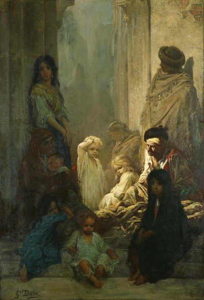 La Siesta, Memórias de Espanha. de Gustave Dore