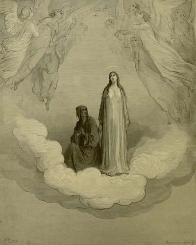 Gustave Doré - Paradiso, c. XXI, v. 1-3 de Gustave Dore