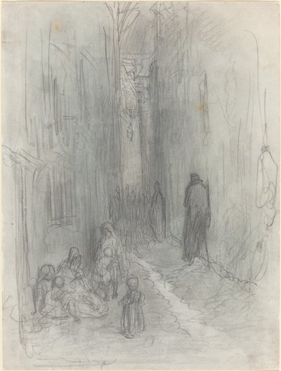 Um Backstreet em Londres de Gustave Dore