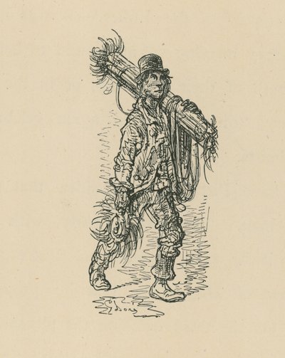 Uma varredura de chaminé de Gustave Dore