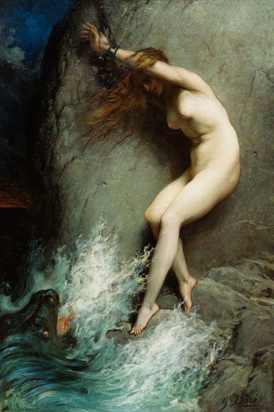 Andrômeda, 1869 de Gustave Dore