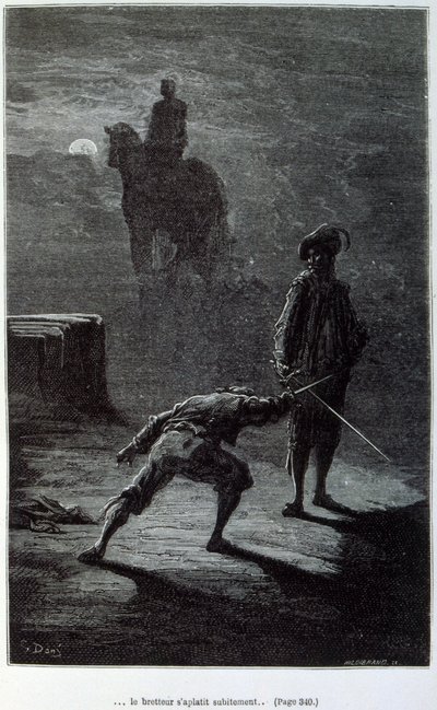 Capitão Fracasse (ilustração) de Gustave Dore
