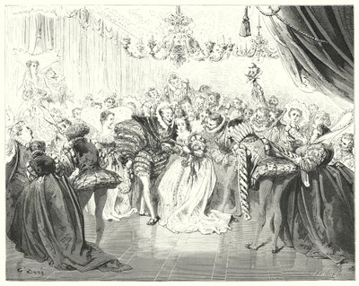 Cinderela (gravura) de Gustave Dore