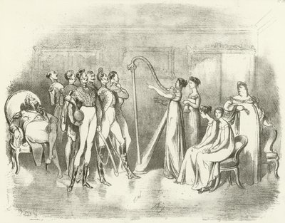 Corinna ou Encantos Vocais 1810 (gravura) de Gustave Dore