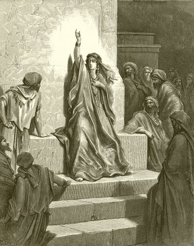 Deborah (gravura) de Gustave Dore