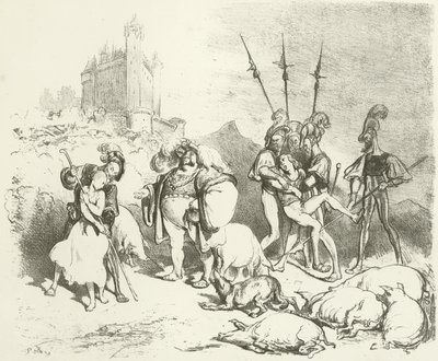 Uso Feudal (gravura) de Gustave Dore