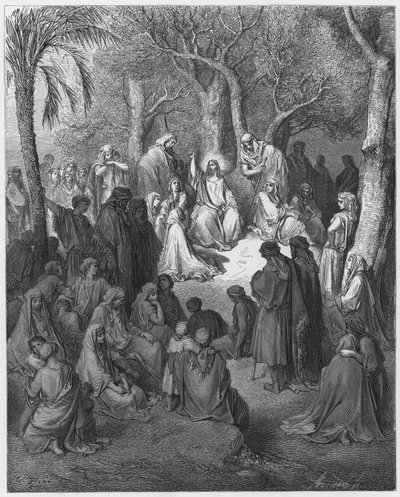 Gustave Dore Bible: O Sermão do Monte de Gustave Dore