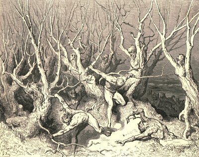 Apresse-se agora, o principal clamou, agora apresse-se a morte !, c1890. de Gustave Dore