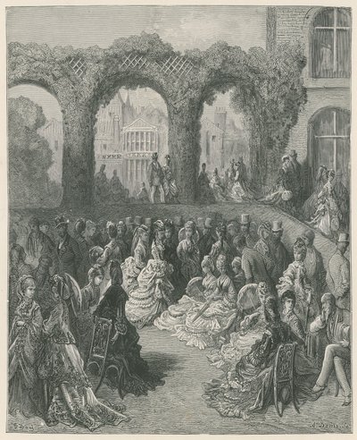 Holland House, Middlesex de Gustave Dore