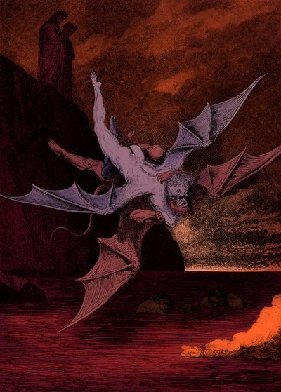 Ilustração para A Divina Comédia - Inferno (La Divina Commedia, L