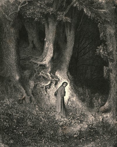 No meio desta vida mortal, c1890. de Gustave Dore