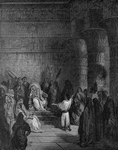 José interpreta o sonho de Faraó de Gustave Dore