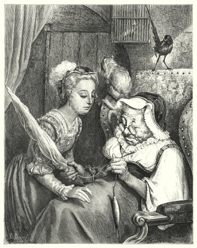 La Belle Au Bois Dormant; Bela Adormecida (gravação) de Gustave Dore