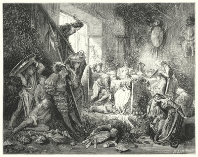 La Belle Au Bois Dormant; Bela Adormecida (gravação) de Gustave Dore