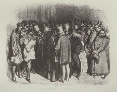 Os bastidores da Bolsa de Valores de Gustave Dore