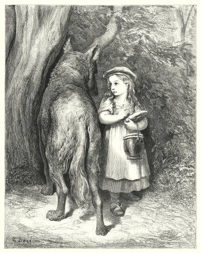 Chapeuzinho Vermelho; Chapeuzinho Vermelho de Gustave Dore