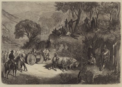 Parada do Meio-dia dos Voluntários da Calábria de Gustave Dore