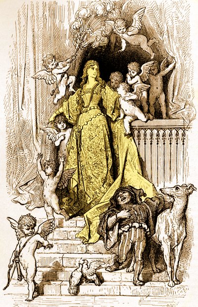 Orlando Furious de Ludovico Ariosto de Gustave Dore