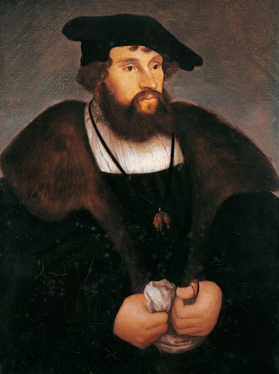 Retrato de Christian II da Dinamarca, rei da Dinamarca, Noruega e Suécia de Gustave Dore