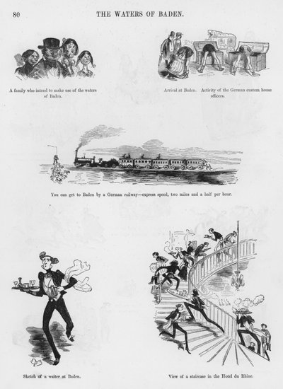Esboços Humorosos e Grotescos de Gustave Dore (gravura) de Gustave Dore