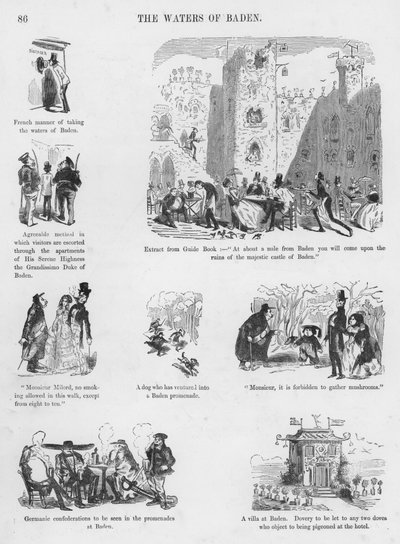 Esboços Humorosos e Grotescos de Gustave Dore (gravura) de Gustave Dore