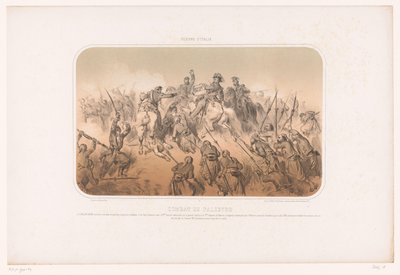 Batalha de Palestro Combat de Palestro (título no objeto) campanha italiana (título da série) Guerre d