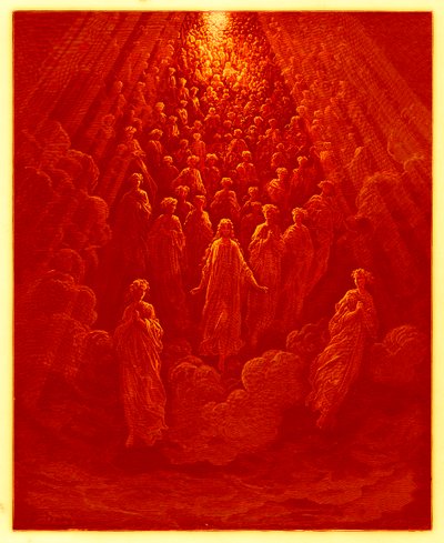 The Angels in the Planet Mercury, ilustração da 