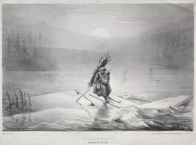 O Quebrando Gelo, Lembrança da Noruega de Gustave Dore
