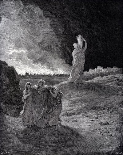 A Destruição de Sodoma de Gustave Dore