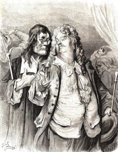 Os médicos, século XIX. de Gustave Dore