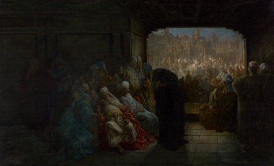 A Casa de Caifás, 1875 de Gustave Dore