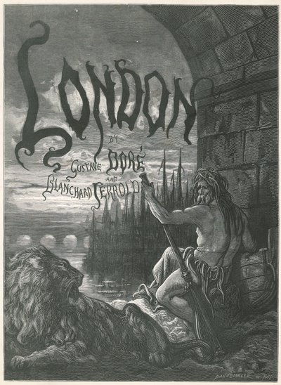 Página de título de Londres de Gustave Dore