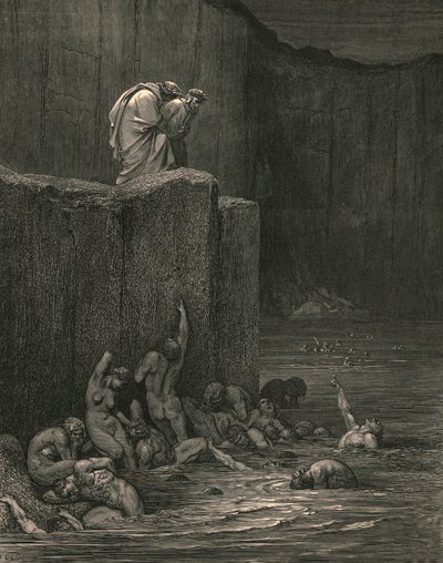 Por que, assim, avidamente me inclina mais, c1890. de Gustave Dore