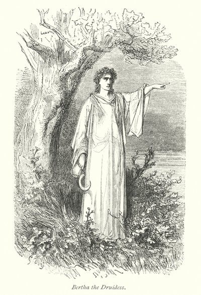 Floresta de Windsor (gravura) de Gustave Dore