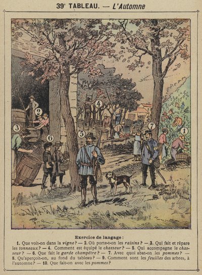 O "Outono de Gustave Fraipont