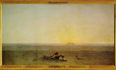 O Saara, também conhecido como O Deserto (pintura sobre tela) de Gustave Guillaumet